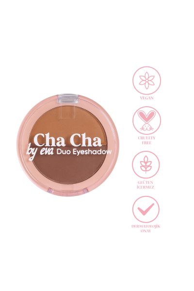 Cha Cha By Eva Duo Eyeshadow - İkili Far Paleti 103 - Cha Cha By Eva (1)