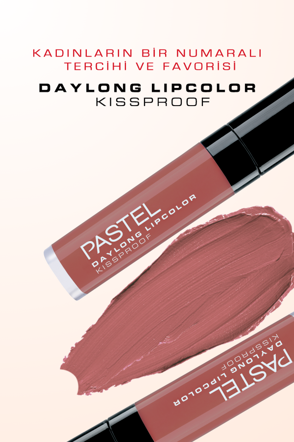 Pastel Daylong Lipcolor Kissproof - Likit Mat Ruj 43 - 4