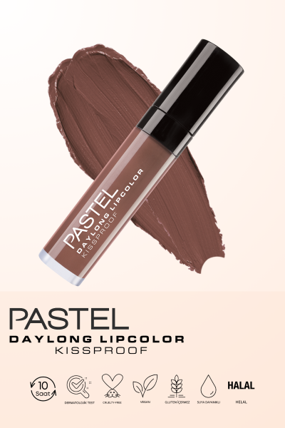 Pastel Daylong Lipcolor Kissproof - Likit Mat Ruj 15 - 6