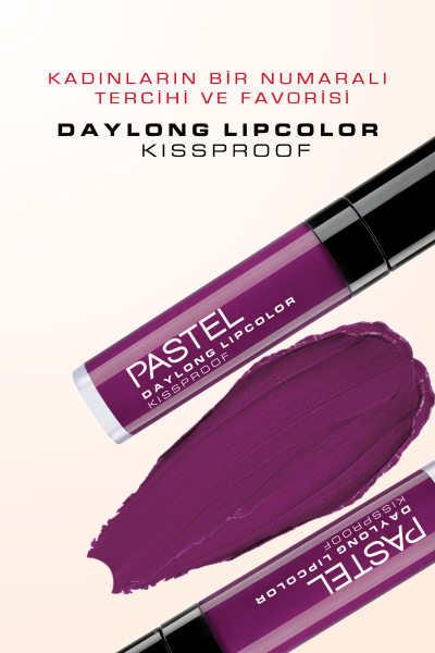 Pastel Daylong Lipcolor Kissproof - Likit Mat Ruj 28 - 4