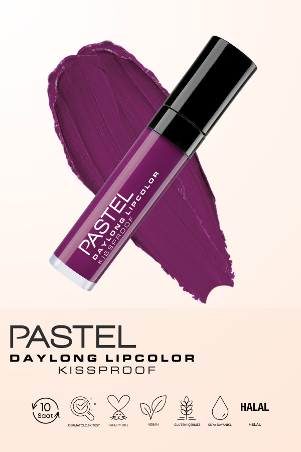 Pastel Daylong Lipcolor Kissproof - Likit Mat Ruj 28 - 6