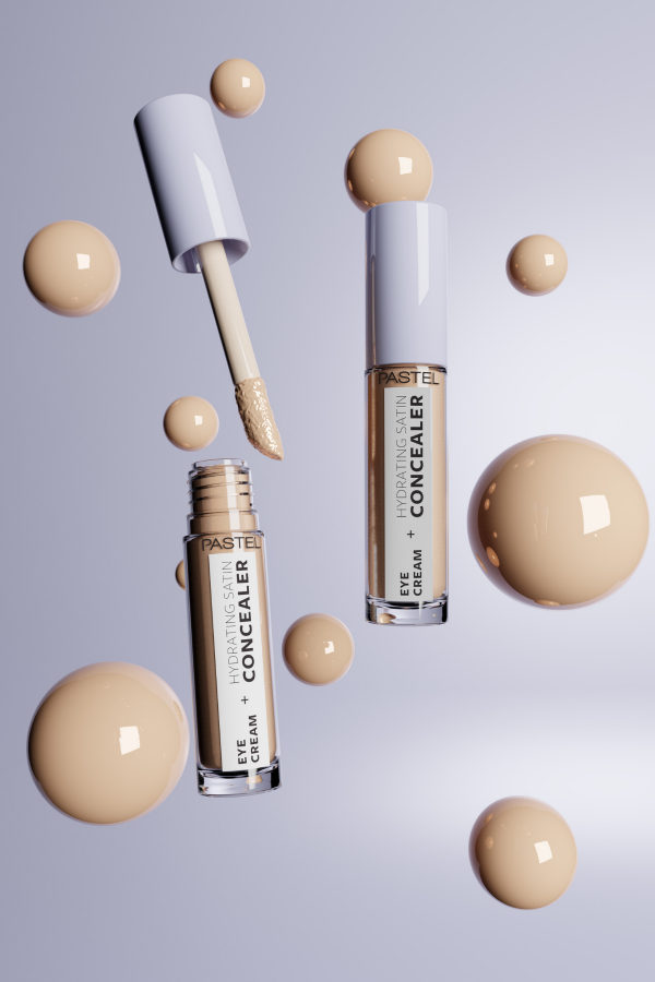 Pastel Eye Cream + Hydrating Satin Concealer 61 - Göz kremi + Göz Altı Kapatıcısı Vanilla - 6