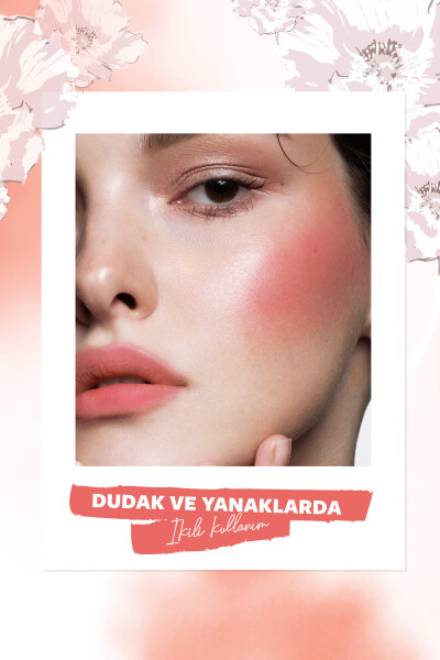 Pastel Full Bloom Lip & Blush No: 74 Frosty - 4.8 ml - 4