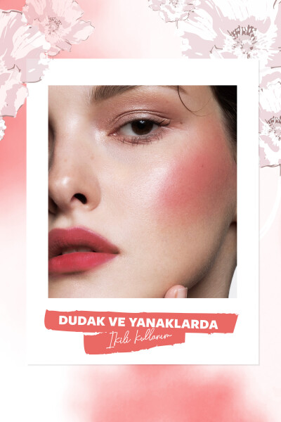 Pastel Full Bloom Lip & Blush No:75 Blur - 4.8 ml - 4