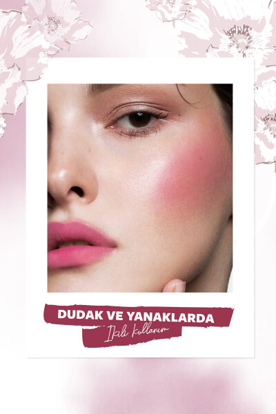 Pastel Full Bloom Lip & Blush No:76 Flora - 4.8 ml - 4