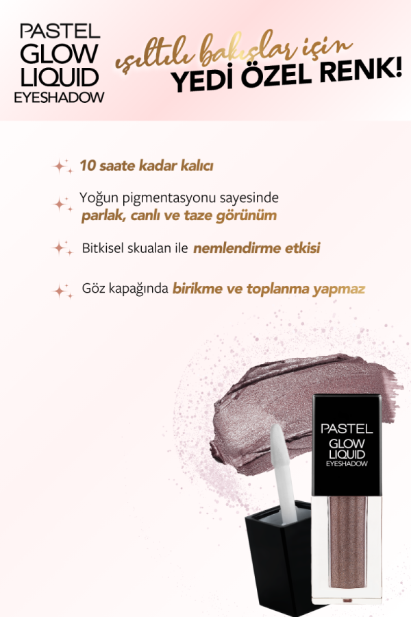 Pastel Glow Liquid Eyeshadow - Likit Far 228 Mystick Dusk - 4