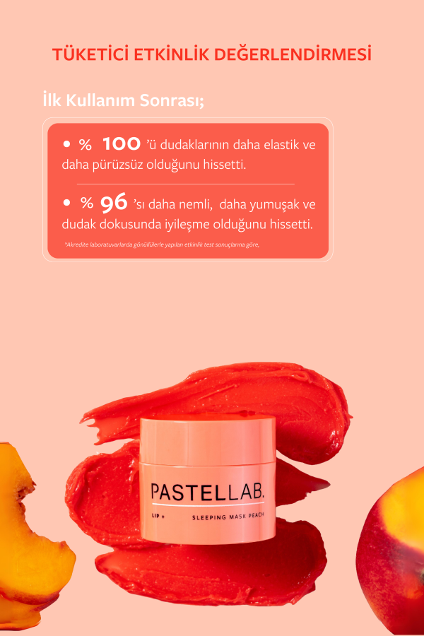 Pastellab. Lip Sleeping Mask Peach Mini - 4