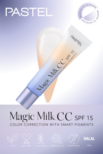 Pastel Magic Milk CC SPF 15 - Cilt Tonu Eşitleyici SPF 15 CC Krem 51 Medium Deep - 8