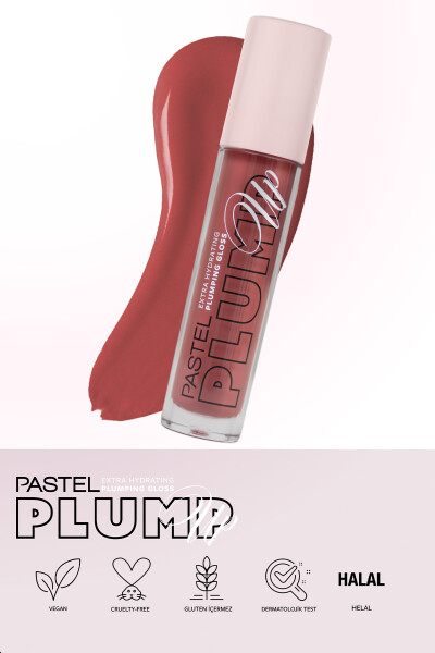 Pastel Plump Up Extra Hydrating Plumping Gloss - Dolgunlaştıran Dudak Parlatıcısı 212 Rosewood - 4