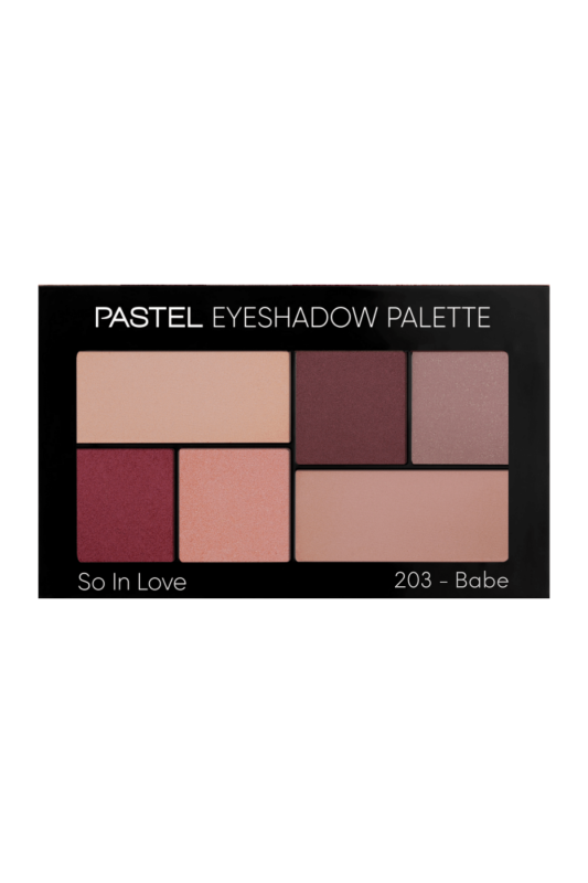 Pastel Eyeshadow Palette So In Love - Far Paleti 203 Babe - 1