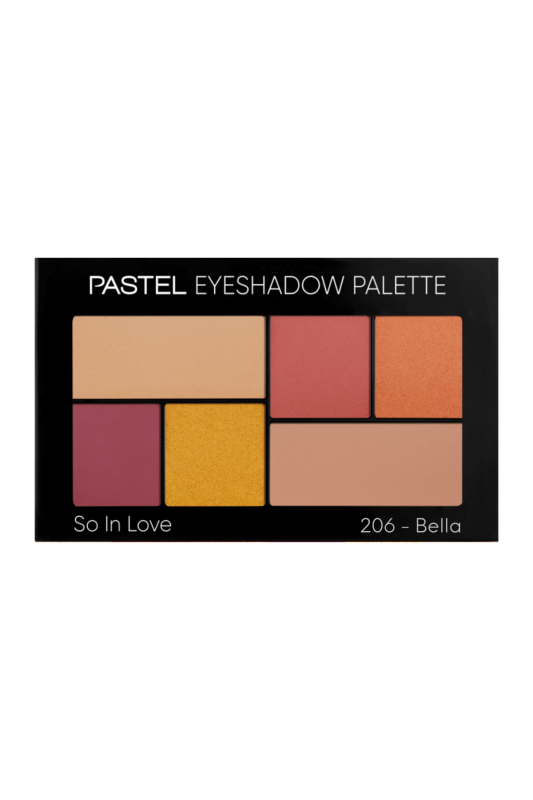 Pastel Eyeshadow Palette So In Love - Far Paleti 206 Bella - 1