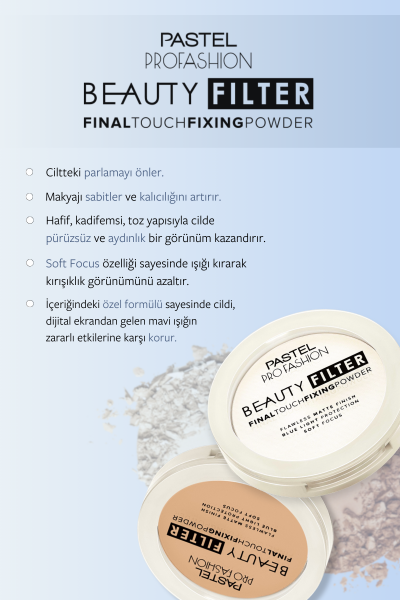 Pastel Beauty Filter Fixing Powder - Pudra 00 - 6