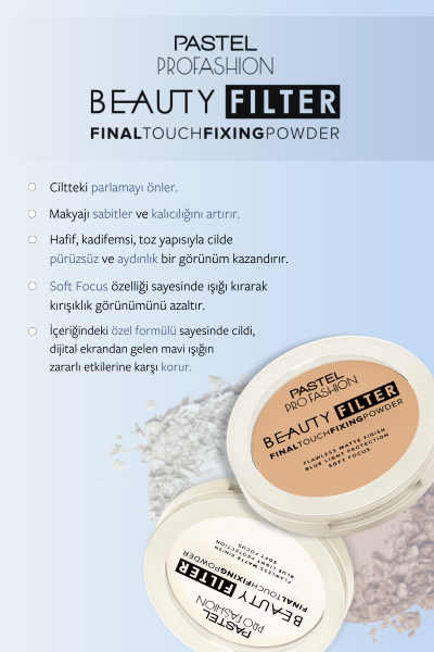 Pastel Beauty Filter Fixing Powder - Pudra 01 - 6