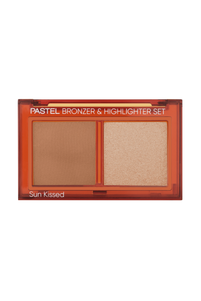 Pastel Bronzer&Highlighter Set Sun Kissed - Bronzlaştırıcı Ve Aydınlatıcı 01 Natural Bronze & Soft Glow