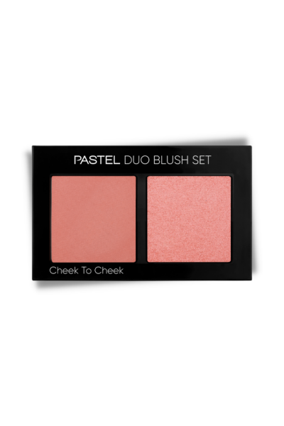 Pastel Duo Blush Set Cheek To Cheek - İkili Allık Seti 10 Hot Pink