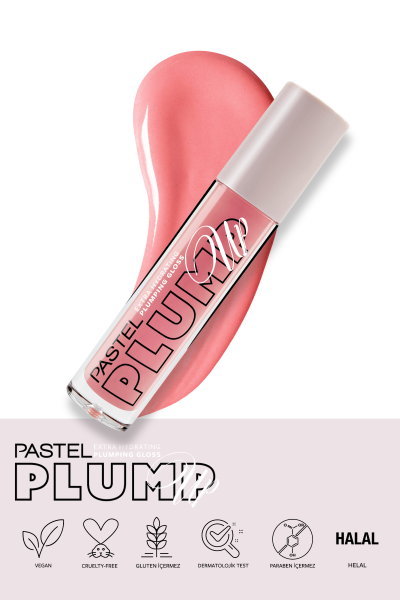 Pastel Plump Up Extra Hydrating Plumping Gloss - Dolgunlaştıran Dudak Parlatıcısı 203 Cotton Candy - 10