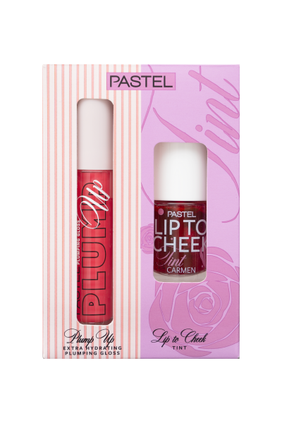 Pastel Plump Up Dolgunlaştıran Dudak Parlatıcısı 204 Spicy Sweet & Lip To Cheek Tint Carmen - 1