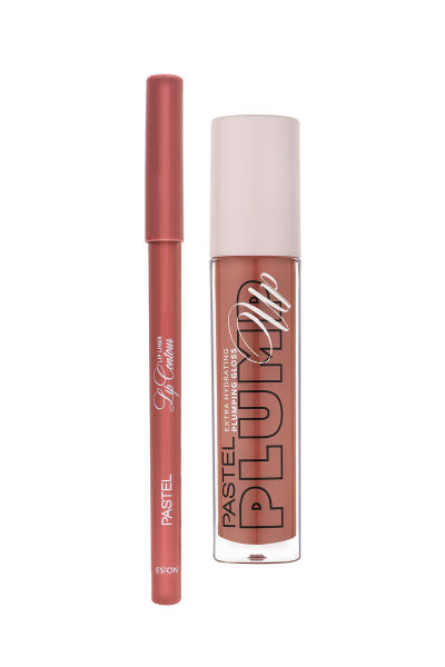 PASTEL PROFASHION PLUMPING GLOSS 205 + PASTEL LIP CONTOUR LIP LINER 53 - 1