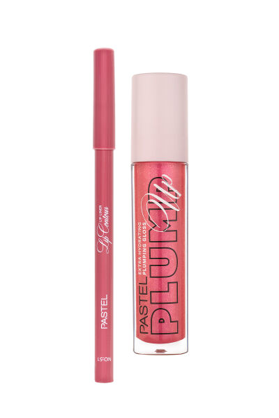 PASTEL PROFASHION PLUMPING GLOSS 206 + PASTEL LIP CONTOUR LIP LINER 51 - 1