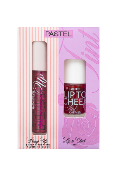 Pastel Plump Up Dolgunlaştıran Dudak Parlatıcısı 207 Mariposa & Lip To Cheek Tint Carmen