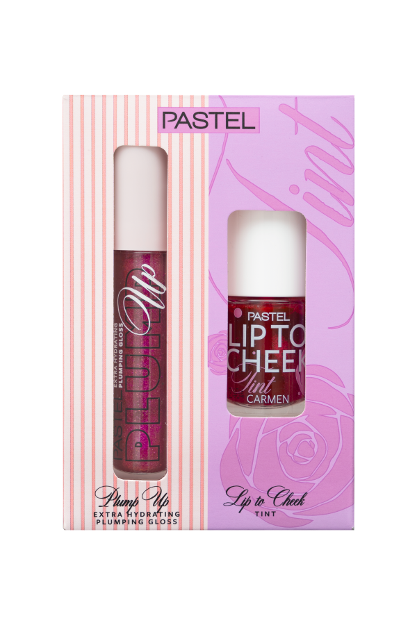 Pastel Plump Up Dolgunlaştıran Dudak Parlatıcısı 207 Mariposa & Lip To Cheek Tint Carmen - 1