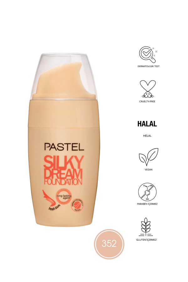 Pastel Silky Dream Foundation - Fondöten 352 - 3