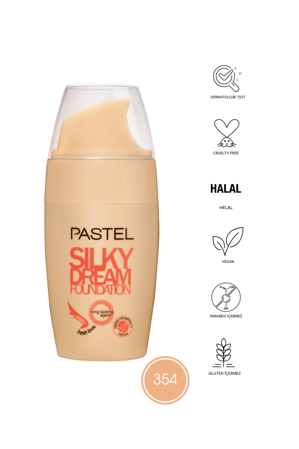 Pastel Silky Dream Foundation - Fondöten 354 - 3