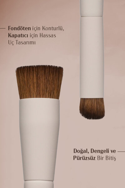 Pastel x Arzu Sabancı Duo Bronzer & Highlighter + Large Duo Brush | Bronz & Aydınlık Ten Makyajı Seti - 3
