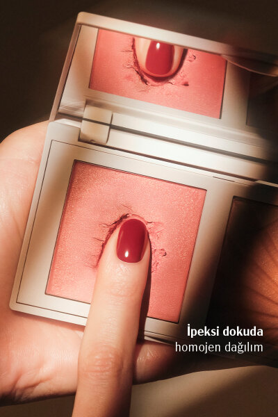 Pastel x Arzu Sabancı Large Duo Brush + Duo Allık Seti | Allık & Çift Taraflı Fırça Seti - 4