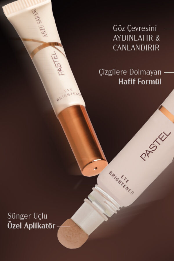 Pastel x Arzu Sabancı Volumizing Mascara + Eye Brightener | Göz Makyajı Seti - 2