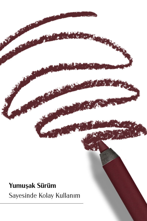 Pastel X Arzu Sabancı Waterproof Eyeliner Burgundy 75 - 2