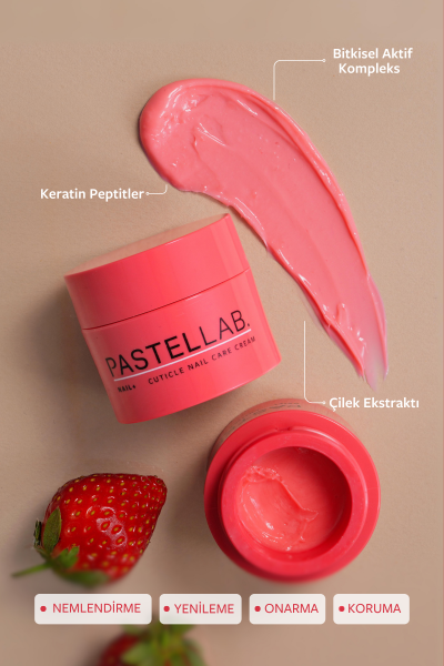 Pastellab. Cuticle Nail Care Cream - Tırnak ve Tırnak Eti Bakım Kremi - 4