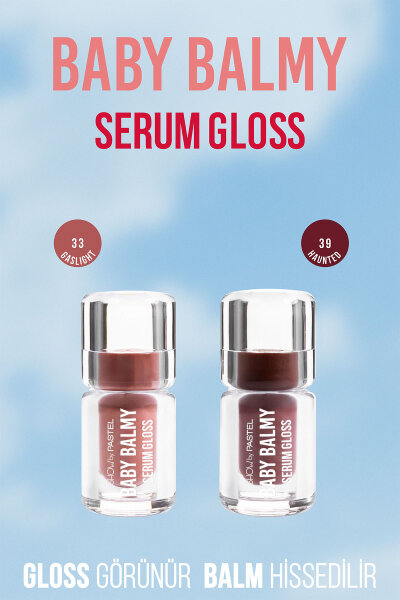 Show By Pastel Baby Balmy Serum Gloss 2'li Set (Gaslight & Haunted) - (1)