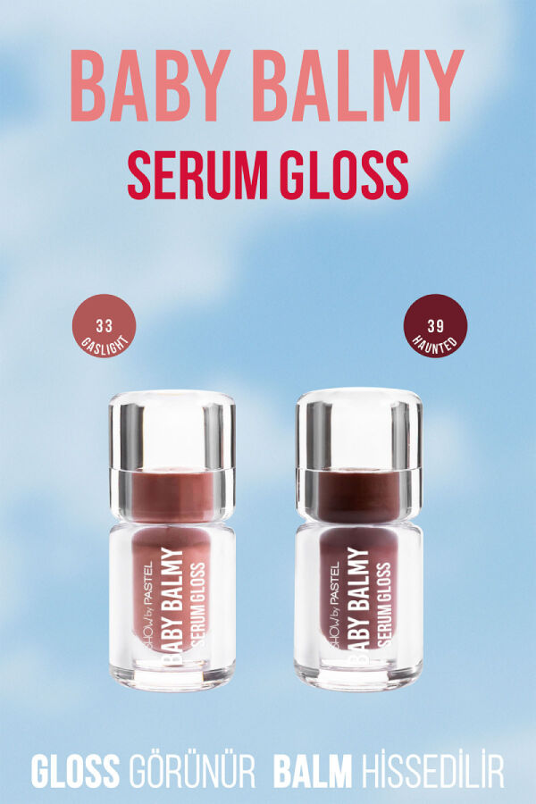Show By Pastel Baby Balmy Serum Gloss 2'li Set (Gaslight & Haunted) - 2