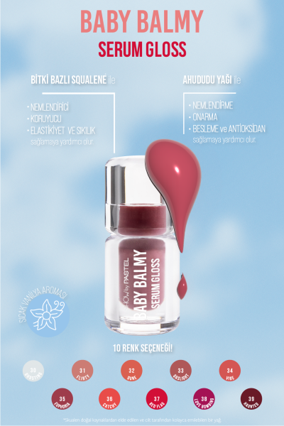 Show By Pastel Baby Balmy Serum Gloss 35 Euphoria - 3