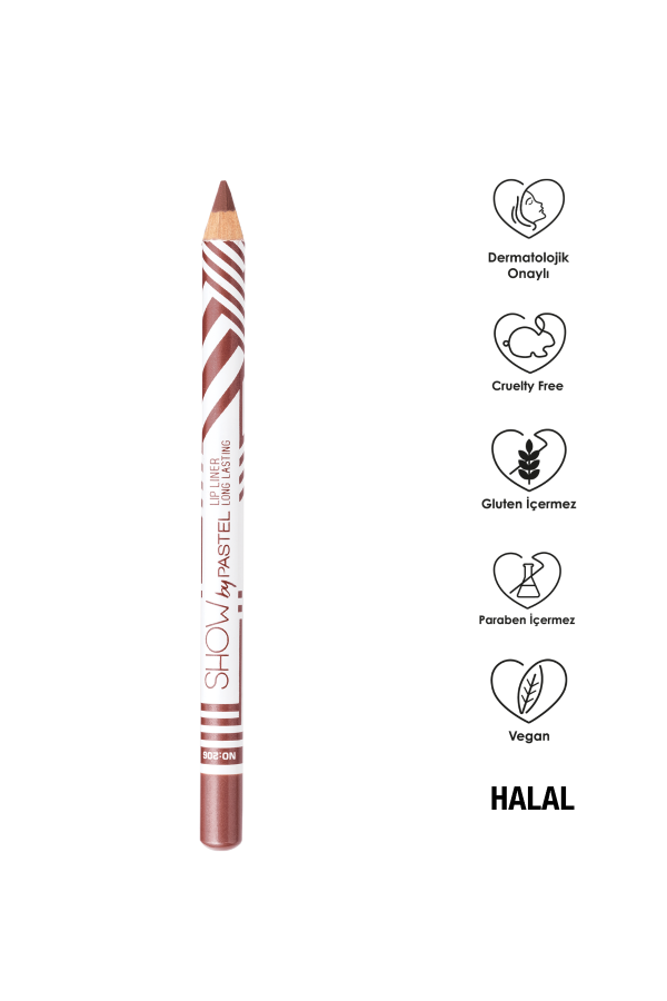 Show By Pastel Lip Liner - Dudak Kalemi 206 - 4