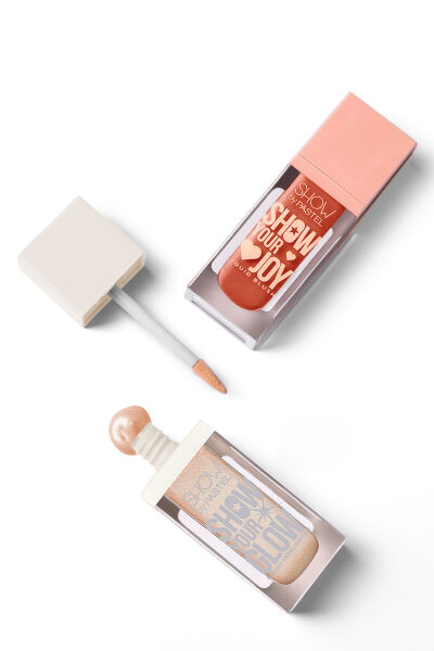 Show By Pastel Mix & Match Glow Liquid Highlighter 72 & Joy Liquid Blush 57 - 6