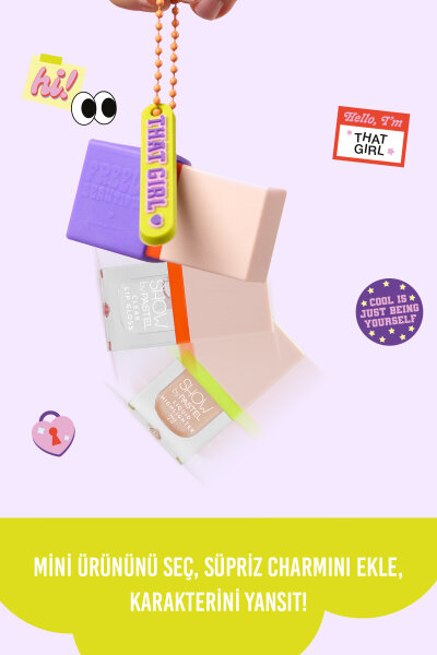 Show By Pastel Glow-Up Girl! That Girl Mini Kit (Liquid Blush Mini 59 & Liquid Highlighter Mini 72 & Clear Lip Gloss Mini) - 4