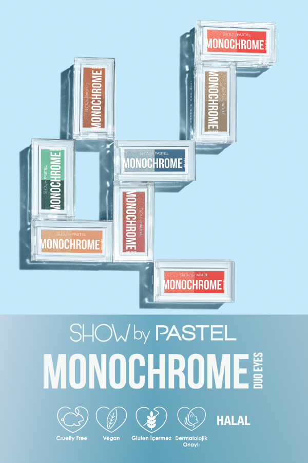 Show By Pastel Monochrome Duo Eyes - İkili Far Paleti 23 First Harvest - 7