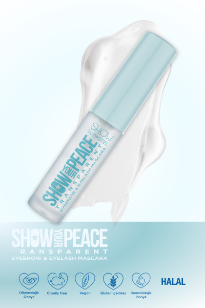 Show By Pastel Show Your Mascara & Show Your Peace - Transparan Kaş ve Kirpik Maskarası - 8
