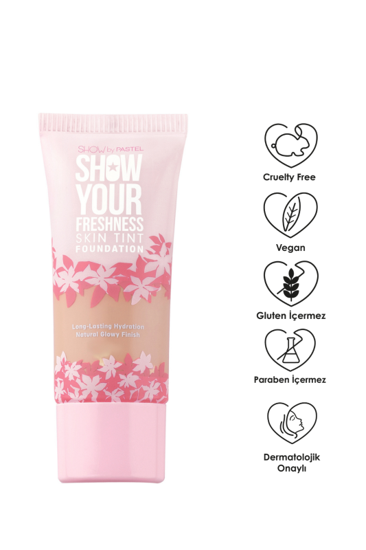 Show By Pastel Show Your Freshness Skin Tint Foundation - Fondöten 503 Honey - 3