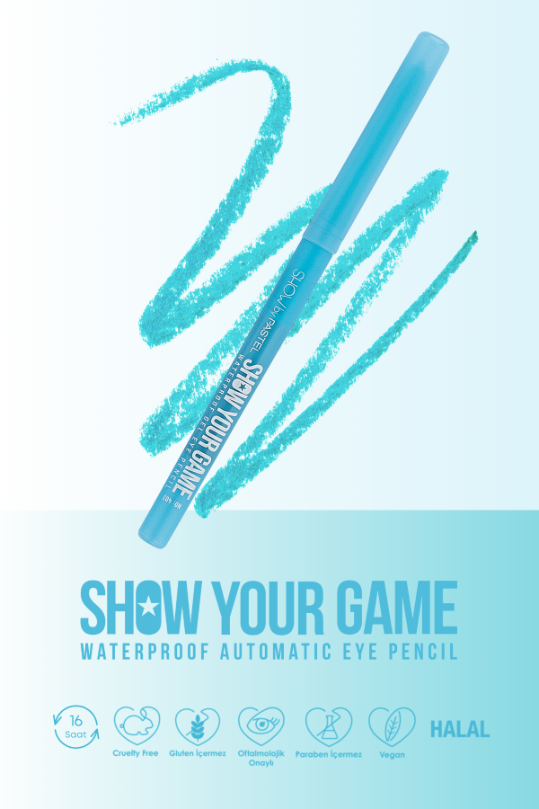 Show By Pastel Show Your Game Waterproof Gel Eye Pencil - Suya Dayanıklı Jel Göz Kalemi 403 - 9