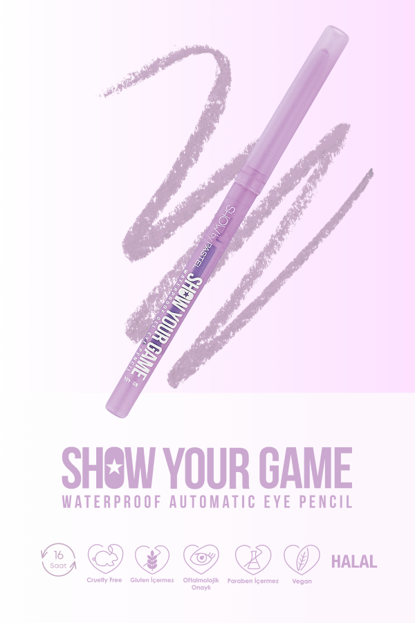 Show By Pastel Show Your Game Waterproof Gel Eye Pencil - Suya Dayanıklı Jel Göz Kalemi 404 - 9