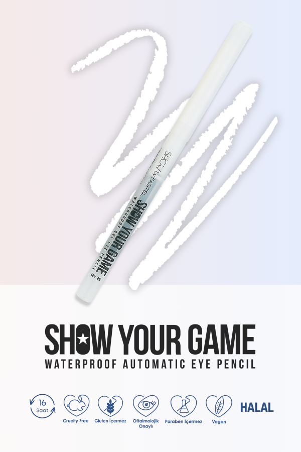 Show By Pastel Show Your Game Waterproof Gel Eye Pencil - Suya Dayanıklı Jel Göz Kalemi 405 - 9