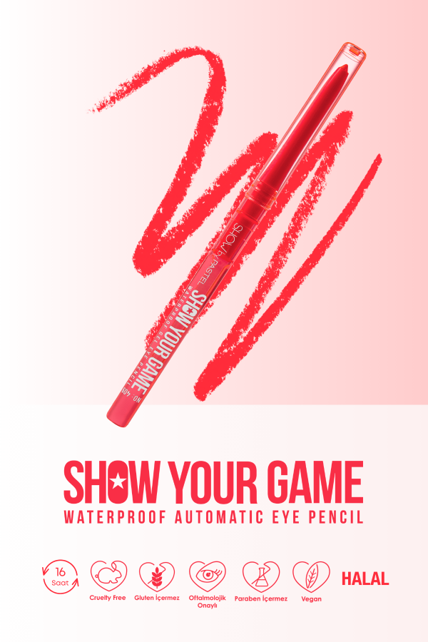 Show By Pastel Show Your Game Waterproof Gel Eye Pencil - Suya Dayanıklı Jel Göz Kalemi 409 - 9