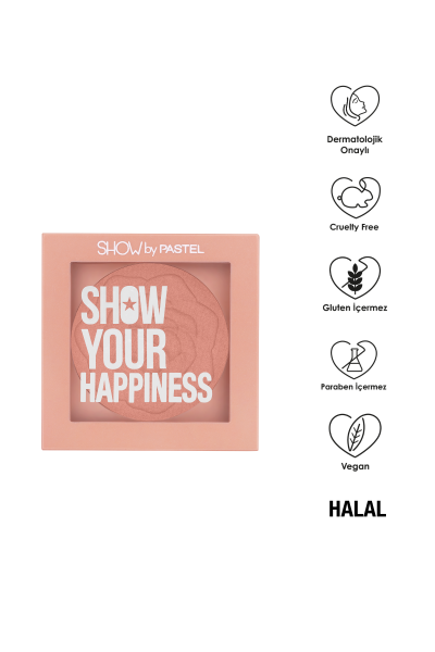 Show By Pastel Show Your Happiness Blush - Allık 203 Naive - 3