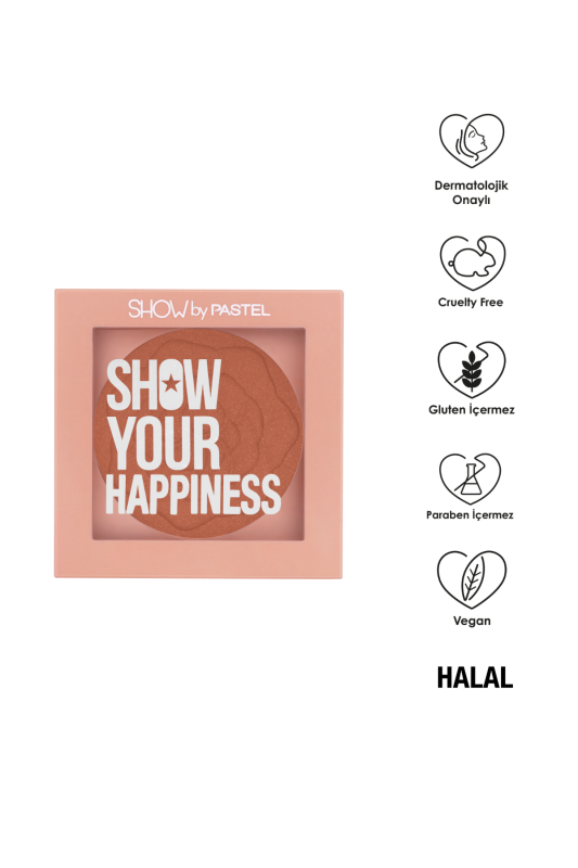 Show By Pastel Show Your Happiness Blush - Allık 204 Polite - 3