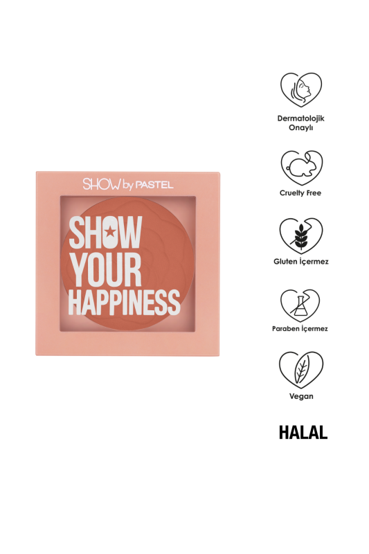 Show By Pastel Show Your Happiness Blush - Allık 205 Cosy - 3