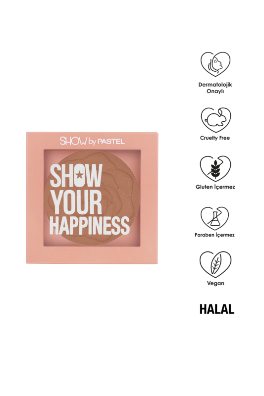 Show By Pastel Show Your Happiness Blush - Allık 208 Cool - 3