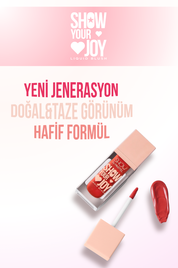 Show By Pastel Show Your Joy Liquid Blush - Likit Allık 60 - 6